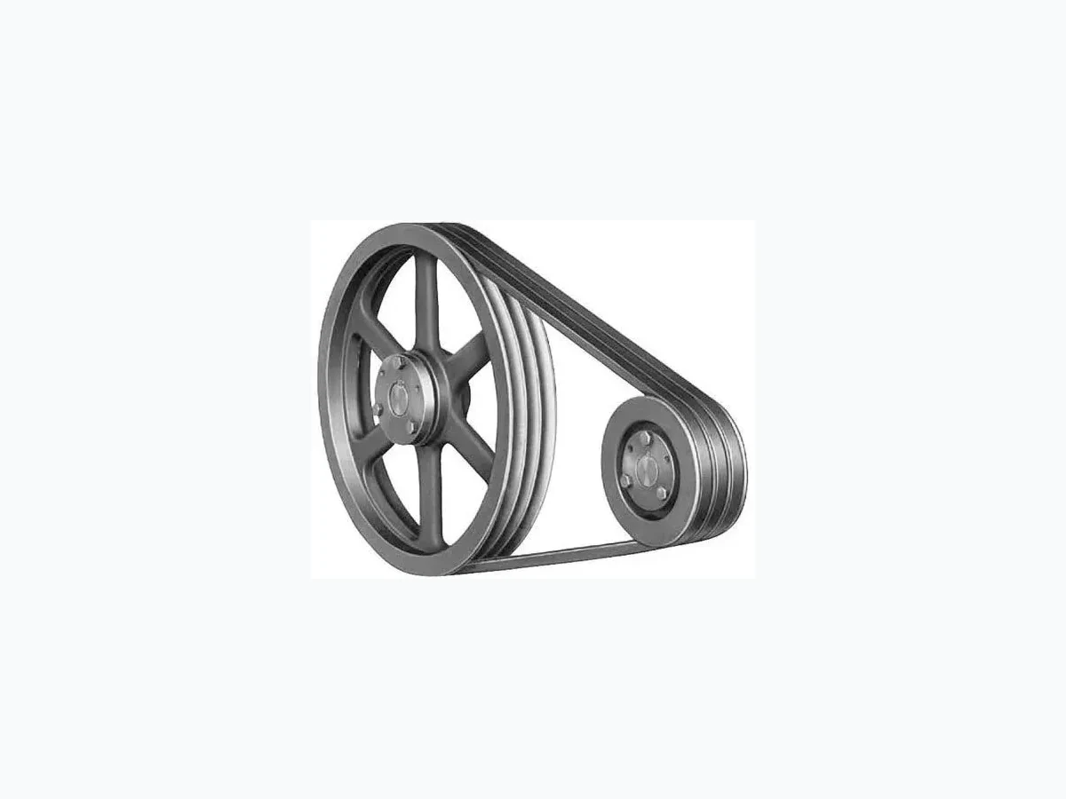 V-belt drive for food-processing machinery