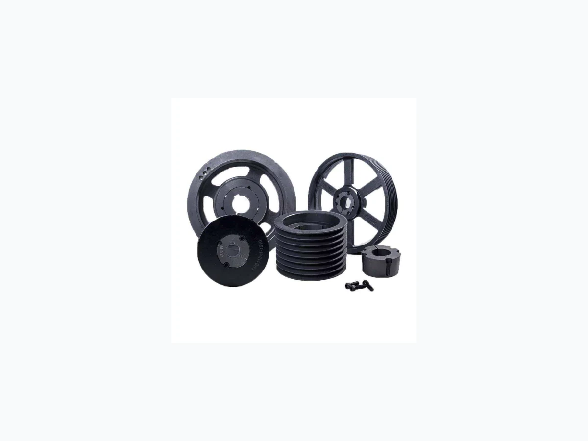 Taper-bush pulley and bush components